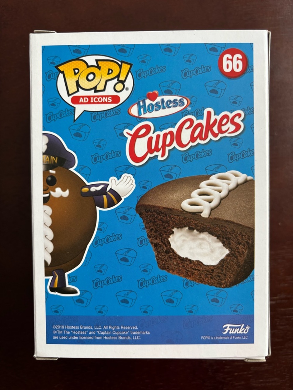 Funko Hostess POP! Ad Icons Captain Cupcake Exclusive #66 - Picture 2 of 6